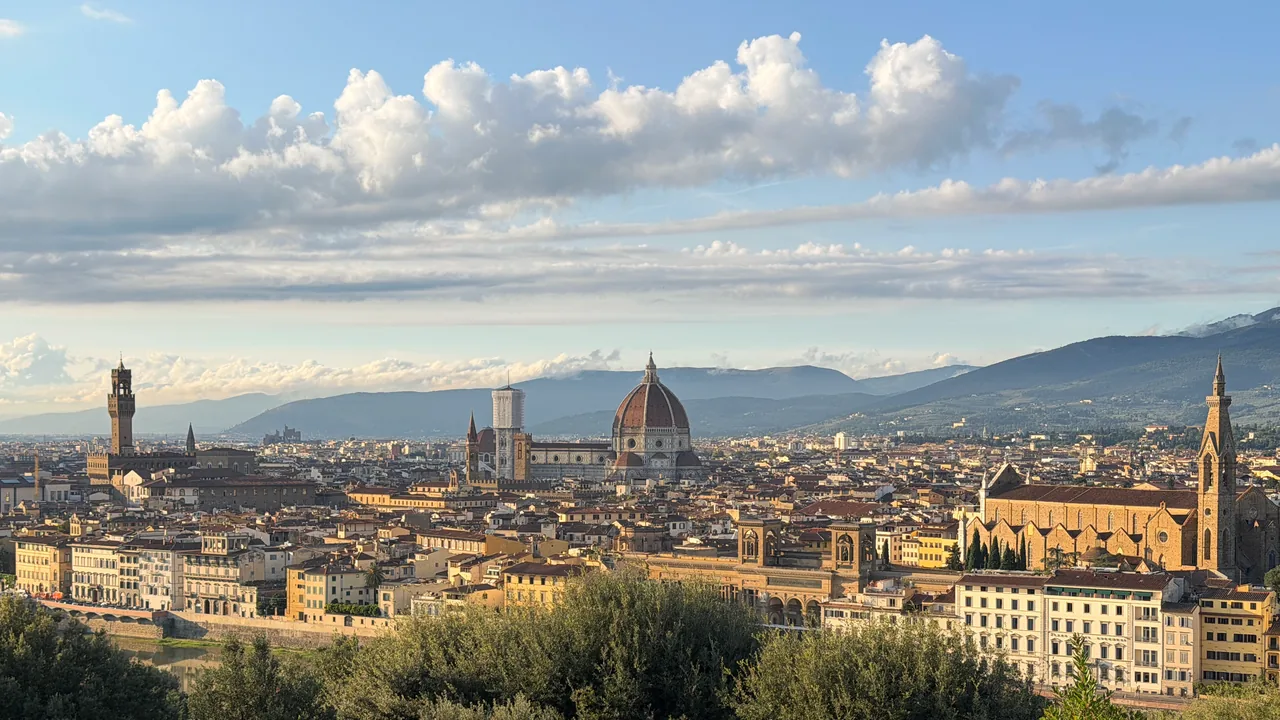 Blick über Florenz mit dem Dom