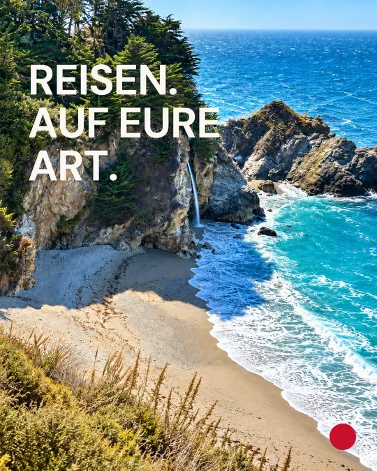 Instagram-Beitrag: Reisen. Auf eure Art. (öffnet Instagram in neuem Tab)